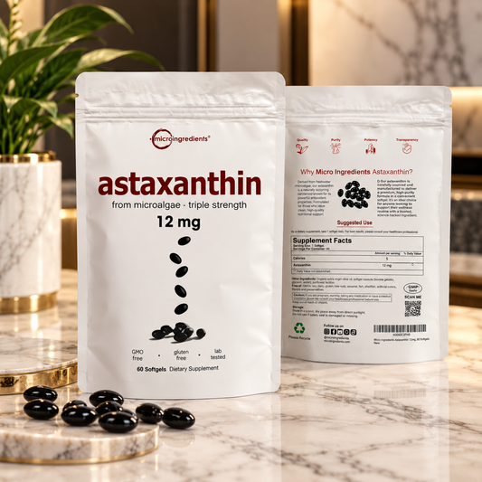 Astaxantina: Antioxidante potente: bienestar, vitalidad y protección celular.